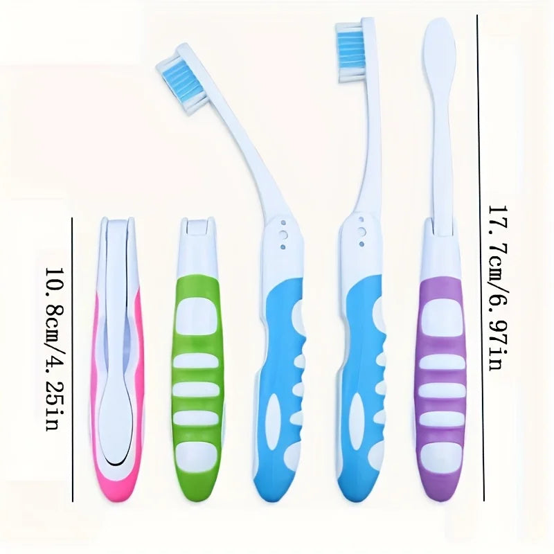 Manual Folding Travel Toothbrush