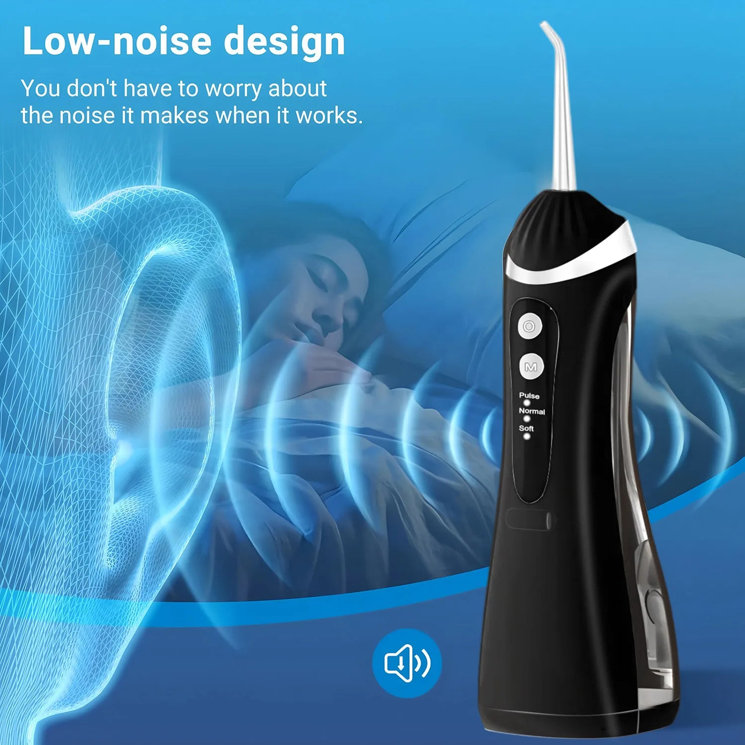 Portable Water Dental Flosser